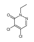 4,5-DICHLORO-2-ETHYL-3(2H)-PYRIDAZINONE Structure