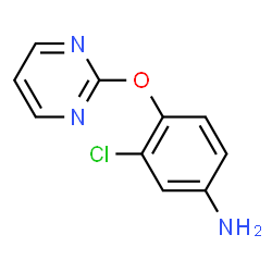 3-CHLORO-4-(2-PYRIMIDINYLOXY)PHENYLAMINE picture