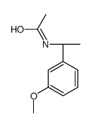 N-[(1R)-1-(3-methoxyphenyl)ethyl]acetamide Structure