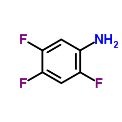 2,4,5-Trifluoroaniline Structure