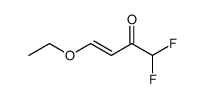 3-Buten-2-one,4-ethoxy-1,1-difluoro-结构式