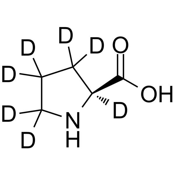 脯氨酸化学结构式图片