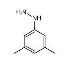 (3,5-二甲基苯基)肼结构式