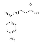 3-[(4-methylbenzoyl)amino]propanoic acid Structure