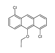 9-ethoxy-1,5-dichloroanthracene结构式