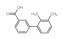 3-(2,3-Dimethylphenyl)benzoic acid结构式