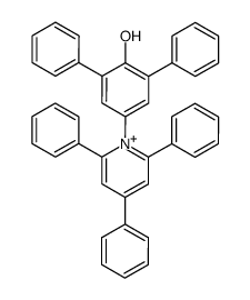 4-(2,4,6-triphenylpyridinio)-2,6-diphenylphenol Structure