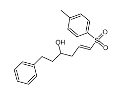 (E)-1-Phenyl-6-(toluene-4-sulfonyl)-hex-5-en-3-ol Structure