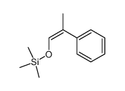 (Z)-trimethyl((2-phenylprop-1-en-1-yl)oxy)silane Structure
