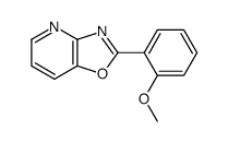 2-(2-methoxyphenyl)-[1,3]oxazolo[4,5-b]pyridine Structure