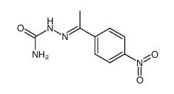 4-nitroacetophenone semicarbazone结构式