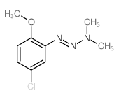 1-Triazene,1-(5-chloro-2-methoxyphenyl)-3,3-dimethyl-结构式