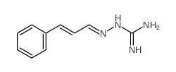 2-(cinnamylideneamino)guanidine结构式