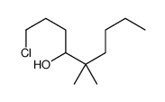 1-chloro-5,5-dimethylnonan-4-ol结构式
