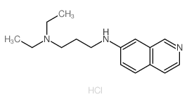 N,N-diethyl-N-isoquinolin-7-yl-propane-1,3-diamine Structure