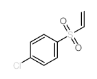 Benzene, 1-chloro-4-(ethenylsulfonyl)- (9CI) Structure