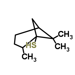 4,6,6-trimethylbicyclo[3.1.1]heptane-5-thiol Structure