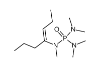 (2-hepten-4-yl)pentamethyl phosphoric triamide Structure
