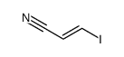 trans-3-Iodoacrylonitrile Structure