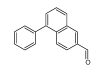 5-Phenylnaphthalene-2-carboxaldehyde结构式