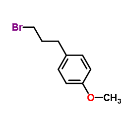 1-(3-Bromopropyl)-4-methoxybenzene structure