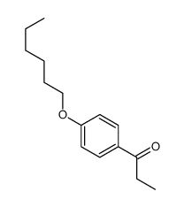 1-(4-hexoxyphenyl)propan-1-one结构式
