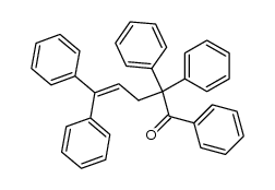 1,2,2,5,5-pentaphenyl-4-penten-1-one Structure