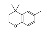 4,4,6-trimethyl-2,3-dihydrochromene Structure