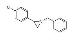 1-benzyl-2-(4-chlorophenyl)aziridine Structure