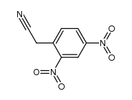 (2,4-dinitrophenyl)acetonitrile Structure