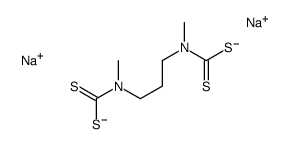 disodium,N-methyl-N-[3-[methyl(sulfidocarbothioyl)amino]propyl]carbamodithioate结构式
