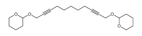 2-[11-(oxan-2-yloxy)undeca-2,9-diynoxy]oxane结构式