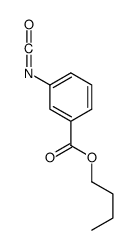 butyl 3-isocyanatobenzoate结构式