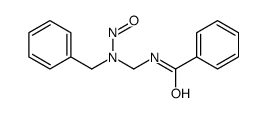 N-[(Benzylnitrosoamino)methyl]benzamide结构式