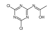 N-(4,6-dichloro-1,3,5-triazin-2-yl)acetamide Structure