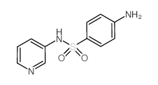 4-Amino-N-pyridin-3-ylbenzenesulfonamide结构式