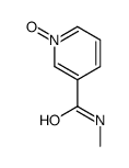 N-methyl-1-oxidopyridin-1-ium-3-carboxamide Structure