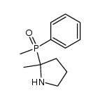 methyl(2-methylpyrrolidin-2-yl)(phenyl)phosphine oxide Structure