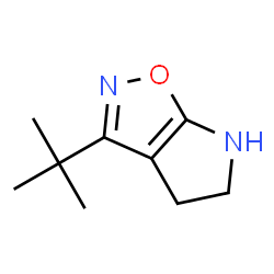 4H-Pyrrolo[3,2-d]isoxazole,3-(1,1-dimethylethyl)-5,6-dihydro-(9CI)结构式