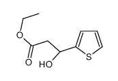 Ethyl (3S)-3-hydroxy-3-(2-thienyl)propanoate Structure