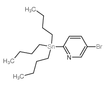 5-Bromo-2-(tributylstannyl)pyridine Structure