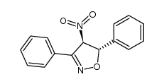 trans-3,5-diphenyl-4-nitro-Δ2-isoxazoline结构式
