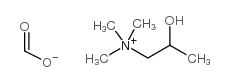2-羟基-N,N,N-三甲基-1-丙胺的甲酸盐图片
