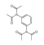 N-acetyl-N-[3-(diacetylamino)phenyl]acetamide Structure