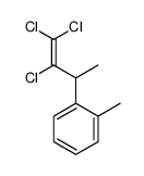 1-methyl-2-(3,4,4-trichlorobut-3-en-2-yl)benzene结构式