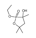 2-ethoxy-3,5,5-trimethyl-2-oxo-1,2λ5-oxaphospholan-3-ol Structure