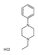 1-Ethyl-4-phenyl-piperazine; hydrochloride Structure