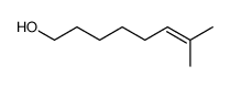 7-methyloct-6-en-1-ol结构式