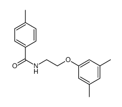 N-[2-(3,5-dimethylphenoxy)ethyl]-4-methylbenzamide Structure
