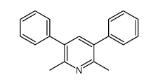 2,6-dimethyl-3,5-diphenylpyridine结构式
